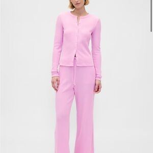 Gap pink pajama set